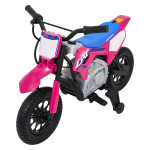 Elektrická motorka HONDA CFR450R - ružová